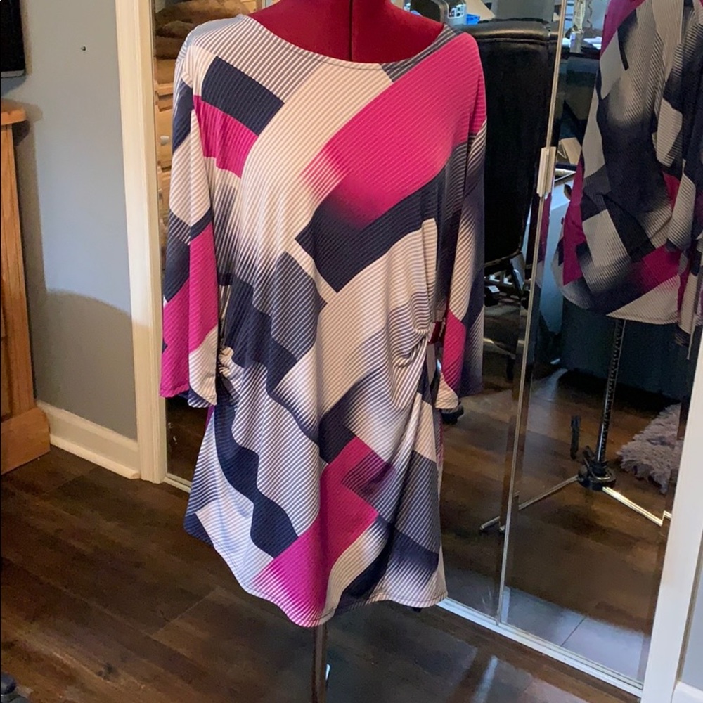 Multicolored blouse XXL
